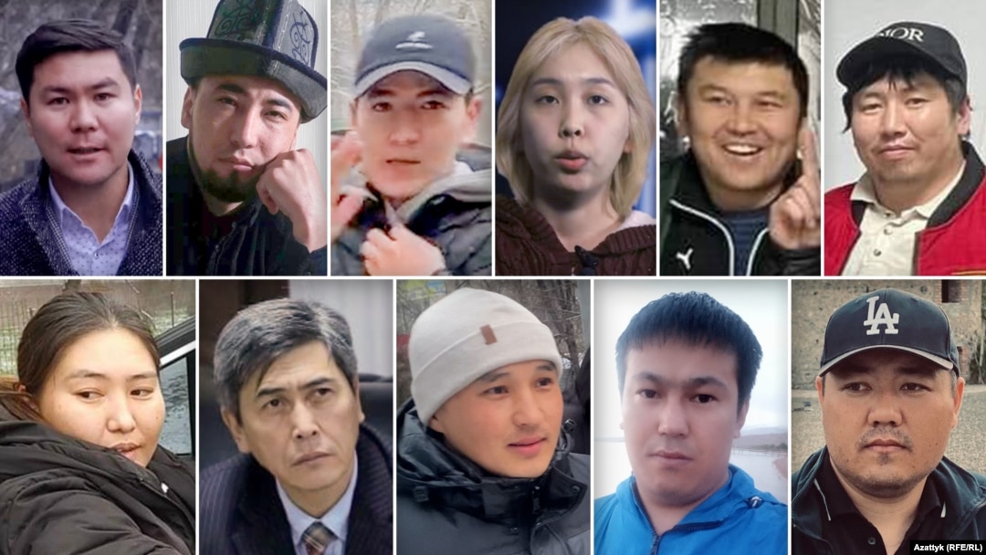 Detained current and former journalists of the Temirov LIVE investigative group