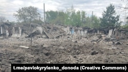 Наслідки обстрілів Торецьку російськими військами, ілюстративне фото