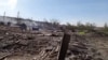Эчкен авылында янган йортлар
