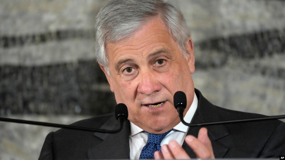 Antonio Tajani, ministar vanjskih poslova Italije. April 21, 2023.