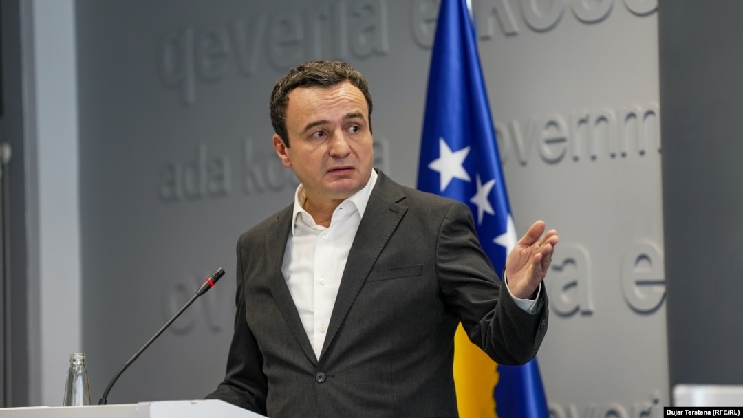 Premijer Kosova Aljbin Kurti 