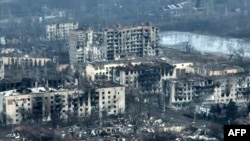 Прифронтове місто Бахмут на Донеччині, 27 лютого 2023 року