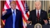 Дональд Трамп і Джо Байден (колаж)