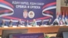 Zajednička sednica Vlade Srbije i Vlade bh. entiteta Republika Srpska tokom trajanja Svesrpskog sabora u Beogradu, 8. juna 2024.
