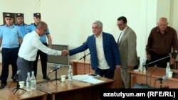 Երրորդ նախագահ Սերժ Սարգսյանը դատարանում, արխիվ 