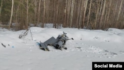 Dron u blizini grada Kolomna