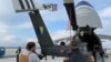 Istovar američkih helikoptera Bell na sarajevskom aerodromu krajem 2021.