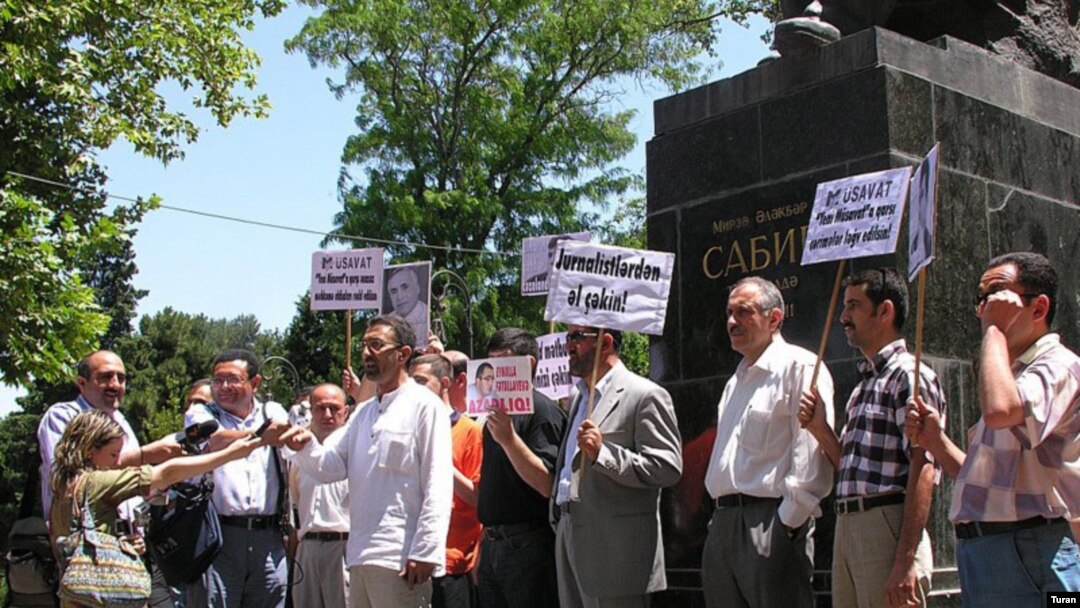 Jurnalistlərin etiraz aksiyası, 14 iyun 2007