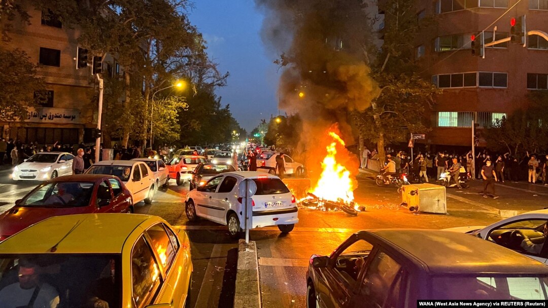 Demonstracije u Teheranu zbog smrti Mahse Amini, 19. septembar 2022.