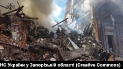 Запоріжжя після ракетного удару Росії 6 жовтня. Фото ілюстративне 