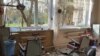Кабінет стоматолога у Високопільській центральній районній лікарні, який потрапив під обстріл армії РФ, повідомили в МОЗ