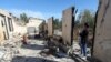 Armenia - A house in the village of Sotk destroyed by Azerbaijani shelling, September 29, 2022.