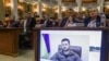 Președintele Ucrainei, Volodimir Zelenski, s-a adresat luni Parlamentului României. 
