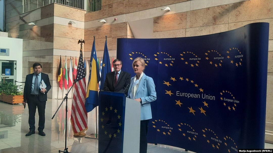 Angelina Eichhorst i Matthew Palmer, Sarajevo, Bosna i Hercegovina, 29. oktobar 2021.