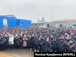 Торговцы рынка «Дордой», 24 декабря 2021 г.