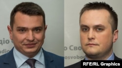 Директор Національного антикорупційного бюро України Артем Ситник та керівник Спеціалізованої антикорупційної прокуратури Назар Холодницький