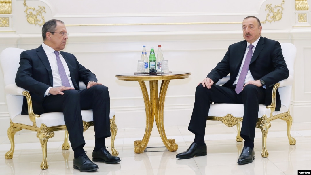 Sergei Lavrov və İlham Əliyev