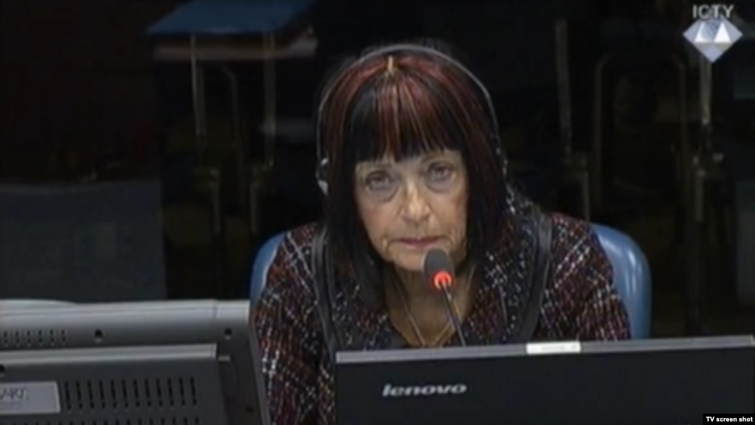 Zorica Subotić u sudnici 28. rujna 2015.