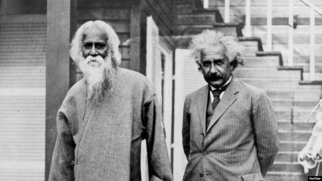 Albert Einstein və Rabindranath Tagore