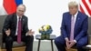 Зустріч російського лідера Володимира Путіна і президента США Дональда Трампа на полях саміту «Групи двадцяти» в японській Осаці, 28 червня 2019 року 