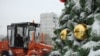 Після снігопаду в Донецьку. 18 грудня 2009 року