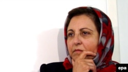 شیرین عبادی، برنده جایزه صلح نوبل.