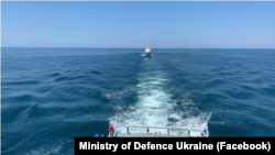 Українські військові моряки разом із грузинськими колегами провели навчання типу PASSEX