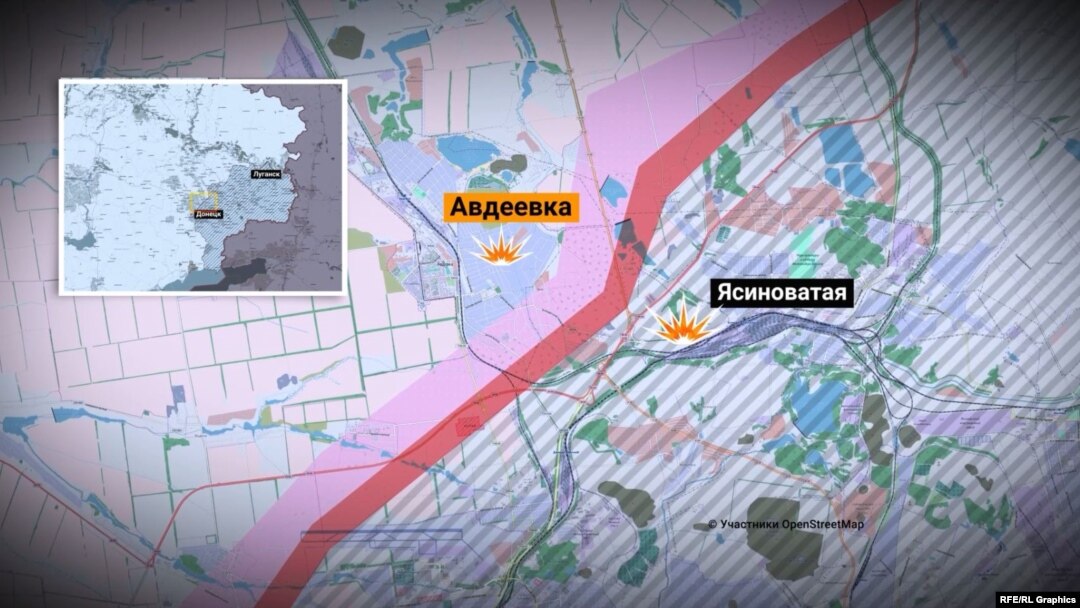 Лінія розмежування в районі Авдіївки нерідко ставала найбільш напруженою зоною бойових дій