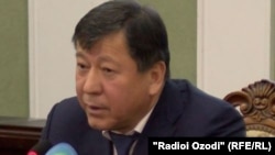 Рамазон Рахимзода. глава МВД Таджикистана