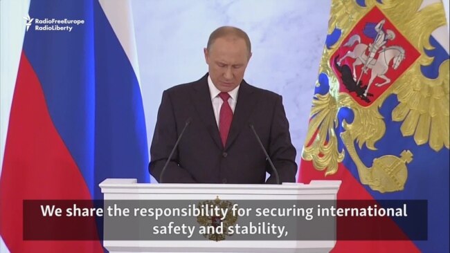 Putin Says Russia Ready To Work With U.S. On Global Problems