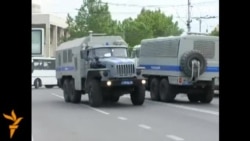 Акмәчет үзәгендә хәрбиләр