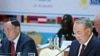 Председатель ОБСЕ Канат Саудабаев и президент Казахстана Нурсултан Назарбаев на конференции ОБСЕ. Астана, 29 июня 2010 года. Фото ОБСЕ. 