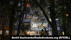 Последствия удара по Киеву. 24 мая 2025 года