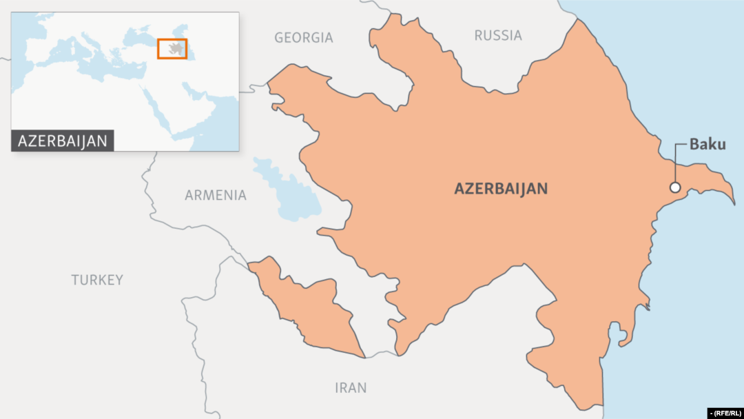 azerbaijan map webmap