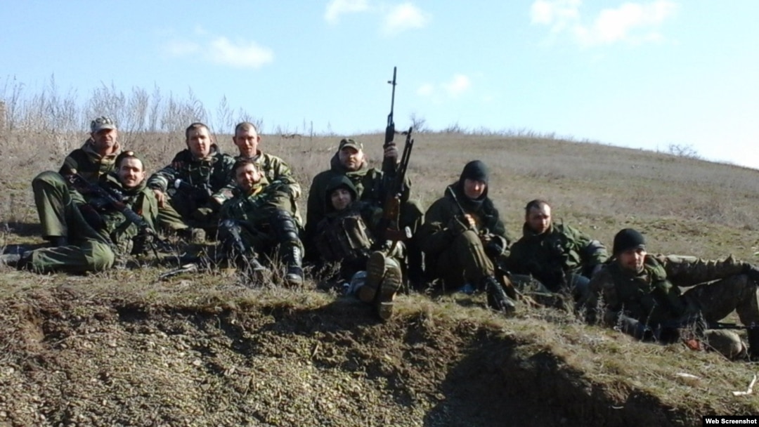 Члены российской националистической организации «Русское имперское движение», признанной в США террористической, на Донбассе, 2015 год