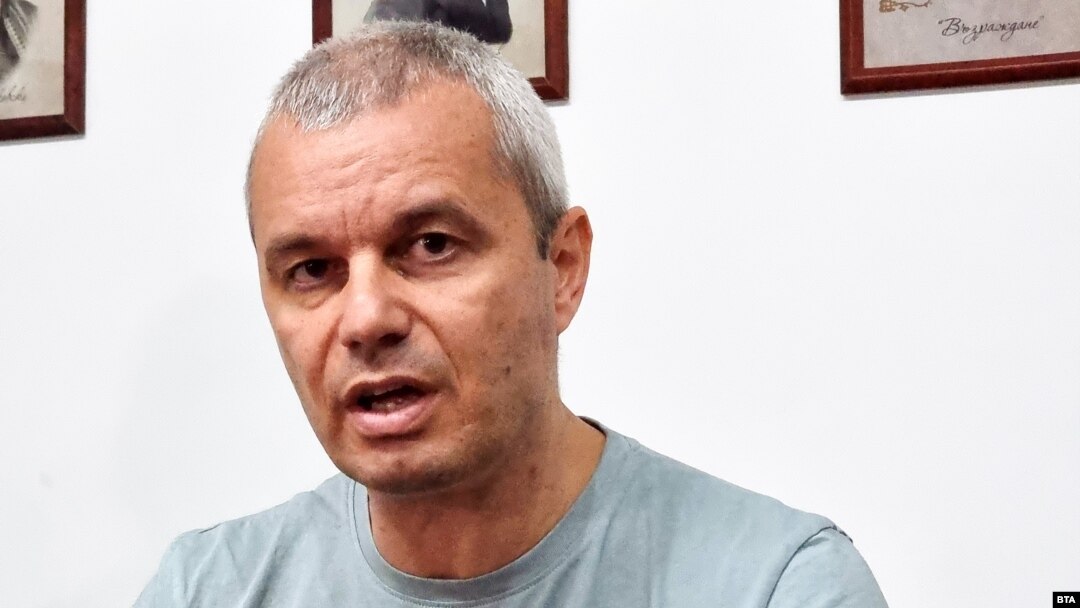 Лидерът на "Възраждане" Костадин Костадинов