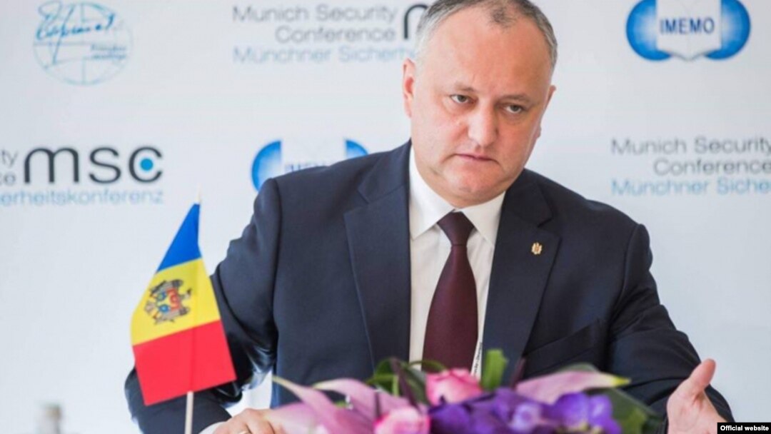 Moldovan President Igor Dodon says uncertainty within the EU means his country must maintain ties to Russia.