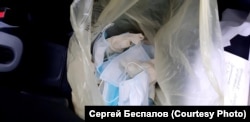 Волонтёр из Иркутска на развозе участковых врачей
