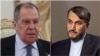 Министр иностранных дел России Сергей Лавров (слева) и глава МИД Ирана Хосейн Амир Абдоллахиян