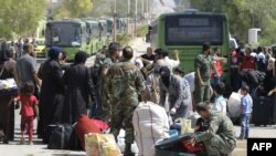 ساکنان درعا این شهر را تخلیه می‌کنند