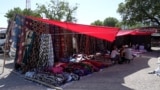 Fabrics in the market 