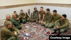 ملوانان آمریکایی در بازداشت ایران