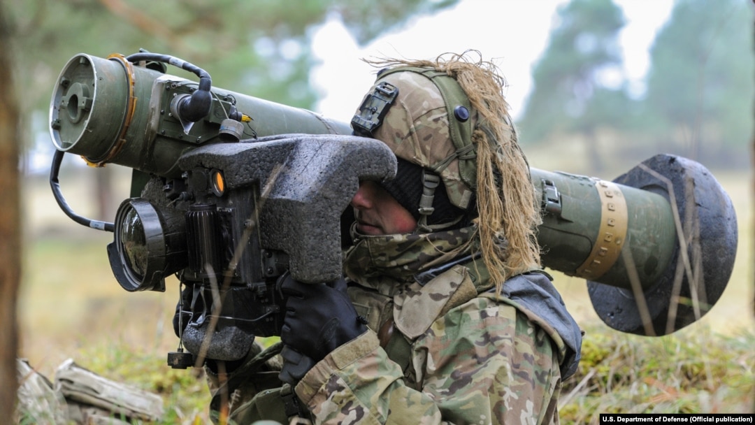 A Javelin antitank missile systems (file photo)