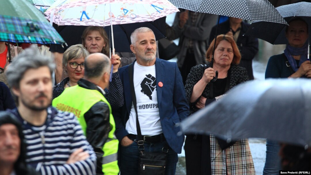 Opozicioni protest u Podgorici