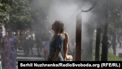 Загалом у липні в Києві було вісім днів із температурою повітря вище ніж 30°С