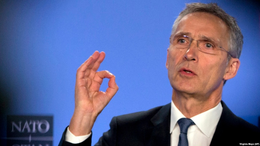 Secretarul general al NATO, Jens Stoltenberg, spune că este tratatul de control al armelor nucleare este în primejdie