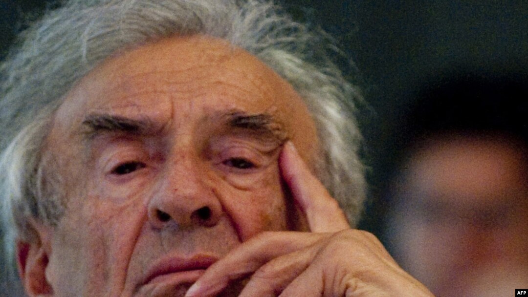 Nobel Peace laureate Elie Wiesel
