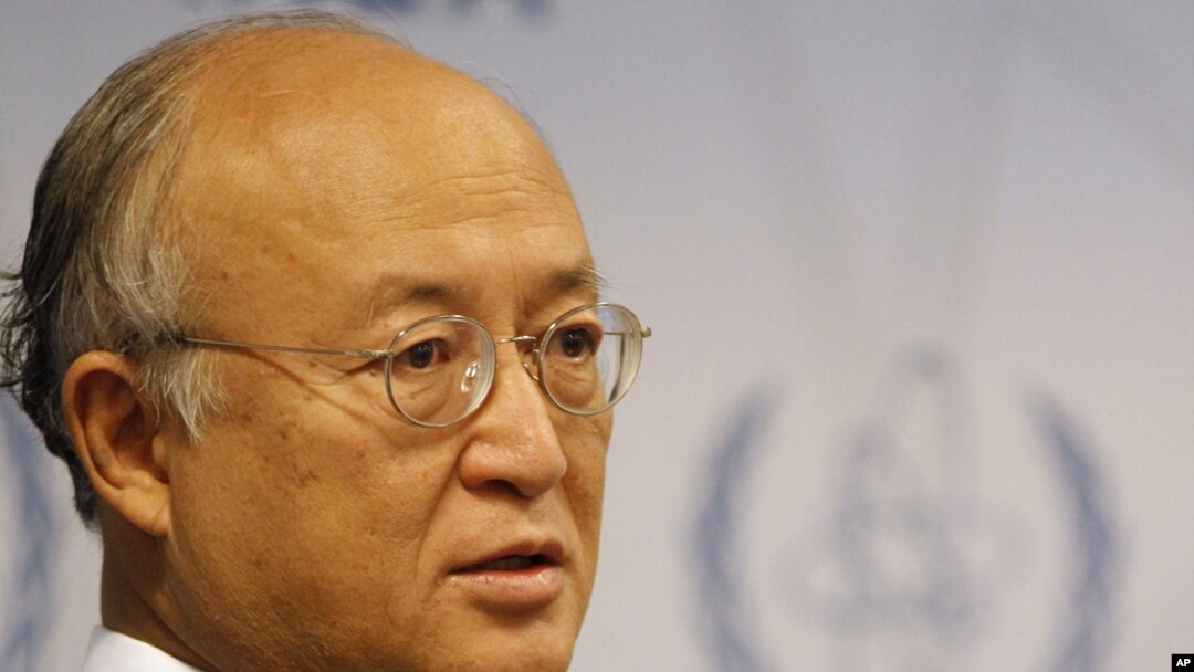 IAEA Director-General Yukiya Amano said it was his duty to "alert the world" about suspected Iranian efforts to develop atomic bombs.