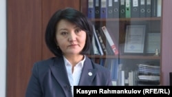 Улуттук банктын расмий өкүлү Аида Карабаева.