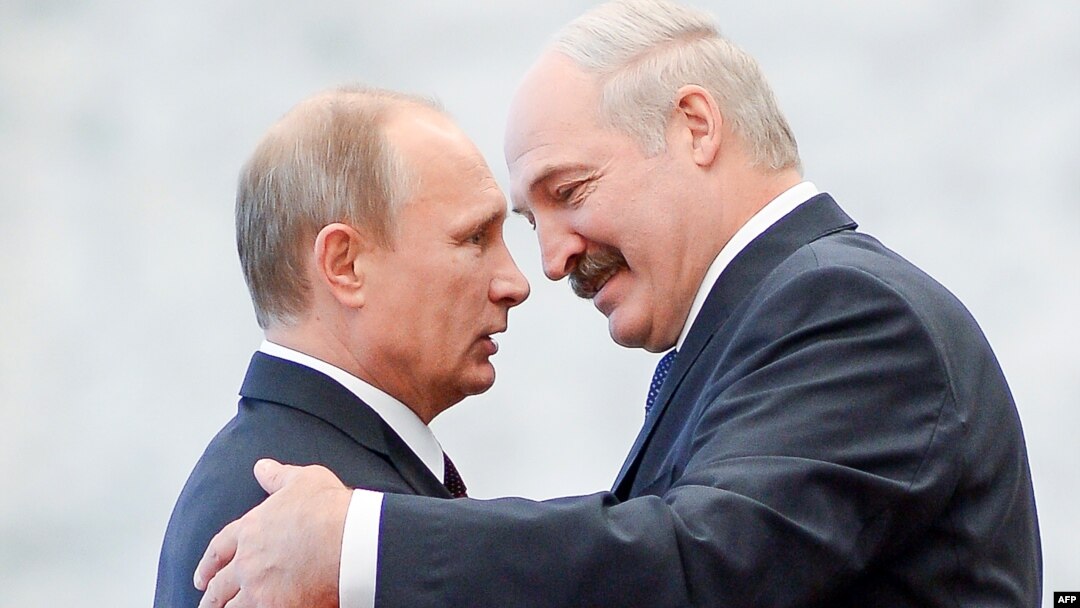 Володимир Путін та Олександр Лукашенко